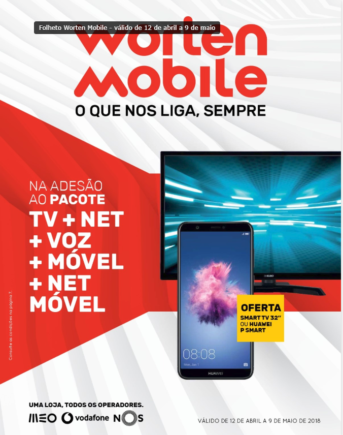 Worten Mobile – Preços fantásticos até 9 de Maio