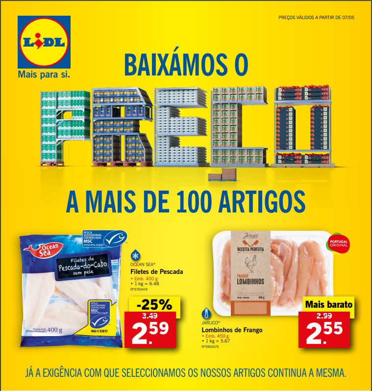 Folheto Lidl Maio