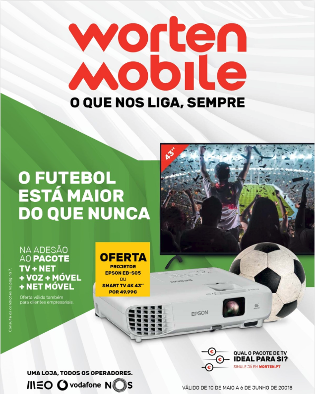 Worten Mobile – O Futebol esta cada vez Maior!
