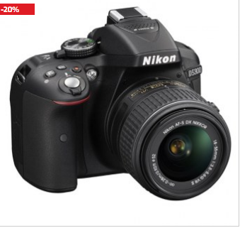 MÁQUINA FOTOGRÁFICA NIKON 20% DESCONTO