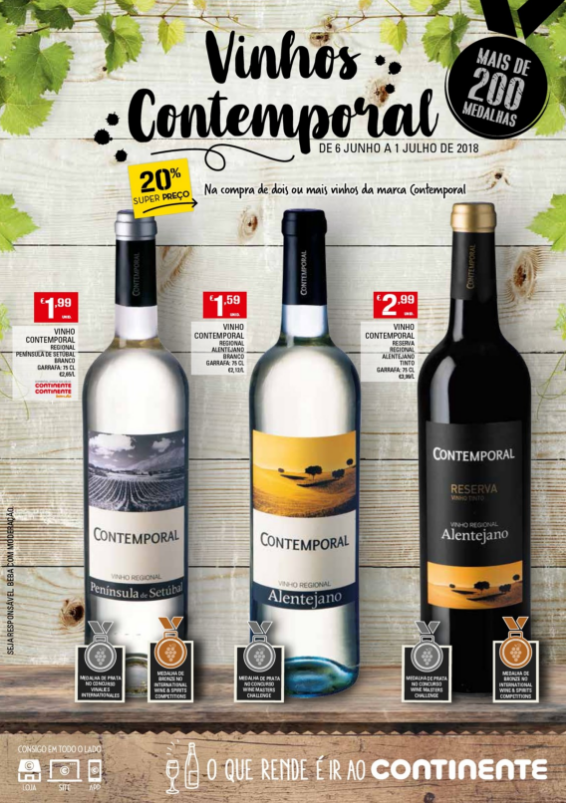 Vinhos contemporal