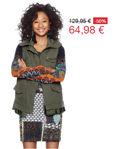 CASACO MIRANDA 50% DESCONTO