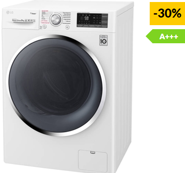 Máquina de Lavar Roupa LG 30% Desconto
