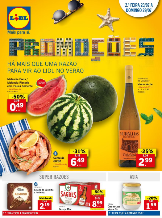 Lidl Promoçoes Há mais que uma razão para vir ao LIDL no verão