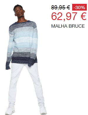 MALHA BRUCE 30% DESCONTO