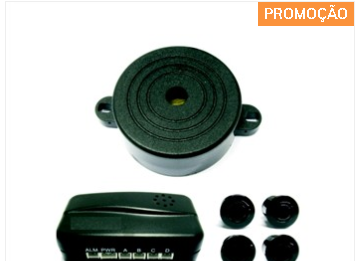 4 sensores traseiros EUROGUARD 11% Desconto