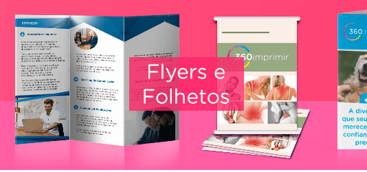 Flyers e Folhetos Personalizados para a sua empresa!