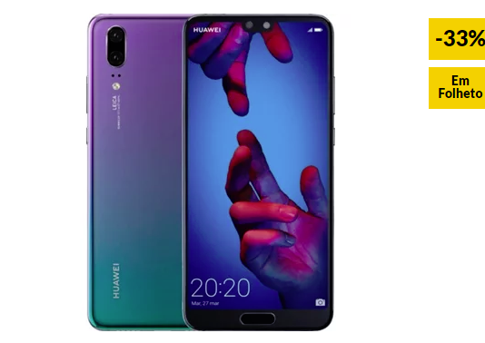 Smartphone HUAWEI P20 (5.8” – 4 GB – 128 GB – Roxo Twilight)
