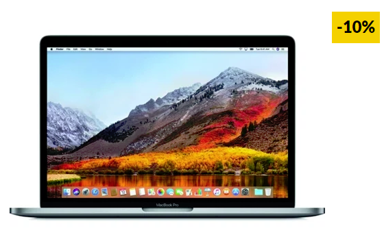 Macbook Pro 13” APPLE MR9Q2 (Intel Core i5 – 8 GB RAM – 256 GB SSD – Cinzento sideral)