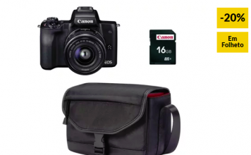 Kit Máquina Fotográfica Reflex CANON M50 + 15-45 mm (24.1 MP – Sensor: APS-C – ISO: 100 a 25600)