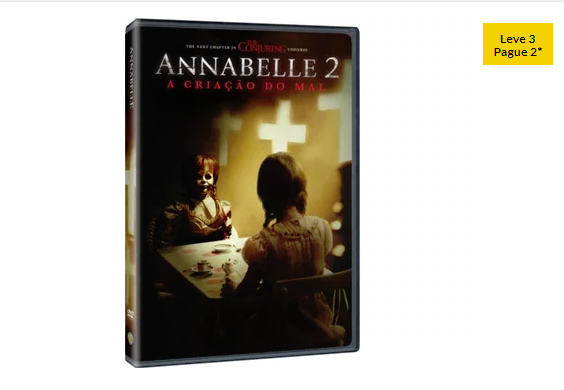 DVD Annabelle 2: A Criação do Mal