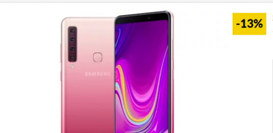 Smartphone SAMSUNG Galaxy A9 (6.3” – 6 GB – 128 GB – Rosa)