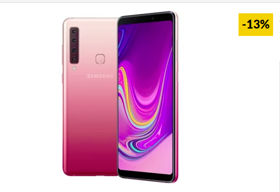 Smartphone SAMSUNG Galaxy A9 (6.3” – 6 GB – 128 GB – Rosa)