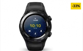 Smartwatch HUAWEI Watch 2 Sport Carbon Black
