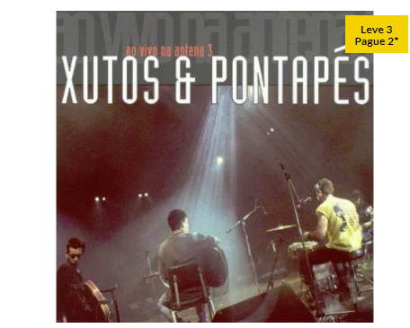 CD Xutos & Pontapés – Ao Vivo 3