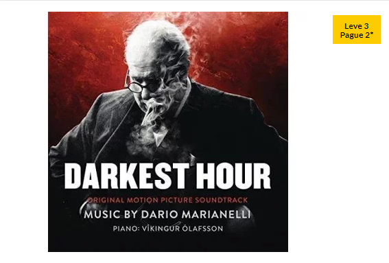 CD Dario Marianelli/Vikingur Ólafsson – Darkest Hour (OST)