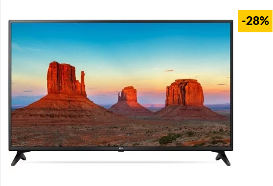 TV LG 49UK6200 (LED – 49” – 124 cm – 4K Ultra HD – Smart TV)