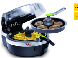 Fritadeira TEFAL Actifry YV960120 (Baixo teor de gordura – 1500 Kg)