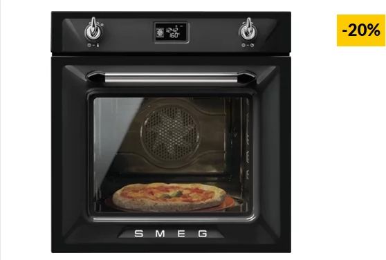 Forno SMEG Victoria SFP6925NPZE1 (65 L – 59.7 cm – Pirolítico – Preto)