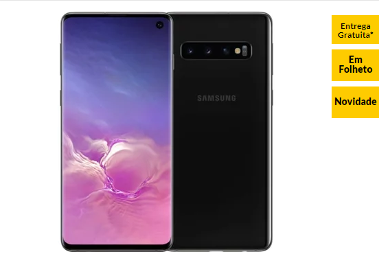 Smartphone SAMSUNG Galaxy S10 (6.1” – 8 GB – 512 GB – Preto Prisma)