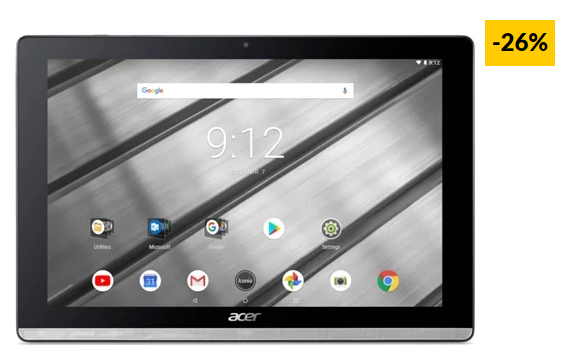 Tablet ACER Iconia One B3-A50 (10.1” – 32 GB – 2 GB RAM – Wi-Fi – Prata)