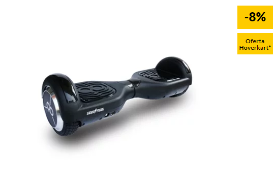 Hoverboard SKATEFLASH 6.5” Preto