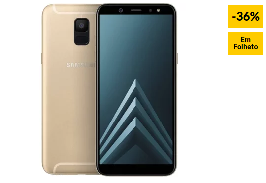 Smartphone SAMSUNG Galaxy A6 (5.6” – 3 GB – 32 GB – Dourado)