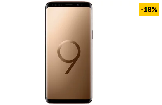 Smartphone SAMSUNG Galaxy S9 (5.8” – 4 GB – 64 GB – Dourado Amanhecer)