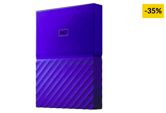 Disco Externo 2.5” WD 4TB My Passport Lumen Azul