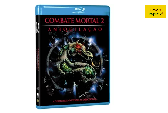 Blu-Ray Mortal Kombat 2 – Combate Mortal 2