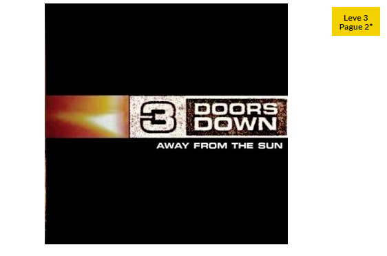 CD 3 Doors Down – Awwy From The Sun