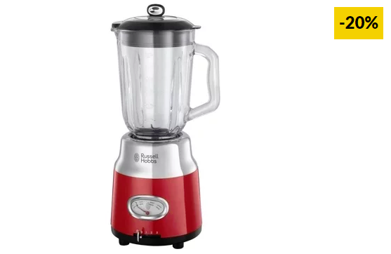 Liquidificador RUSSELL HOBBS Retro Red