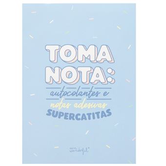 Notas Adesivas e Autocolantes Mr. Wonderful