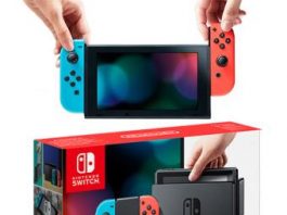 Consola Nintendo Switch 32 GB inclui Comandos