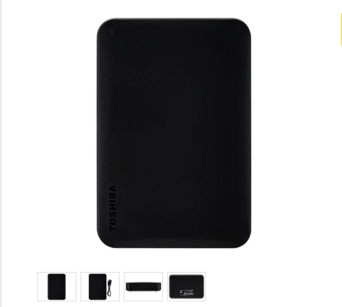 Disco Externo 2.5” TOSHIBA 2TB CANVIO READY