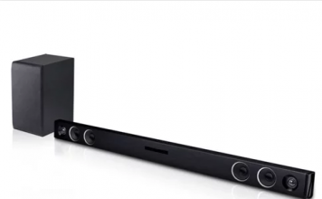 Soundbar LG SJ3 300 W- Canais: 2.1