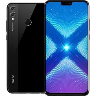 telefone Honor x8 – 128GB – Black