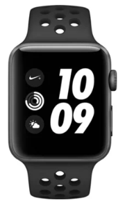 APPLE Watch Nike+ S3 GPS 42mm Atracite, Preto