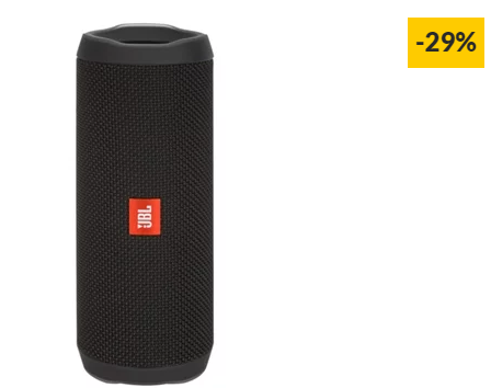 Coluna Bluetooth JBL FLIP4BLK (Preto – 16 W – Autonomia: Até 12 horas)