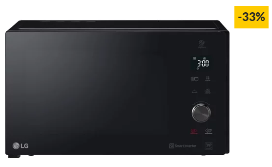 Micro-ondas LG NeoChef MH7265DPS (32 L – Com Grill – Preto)