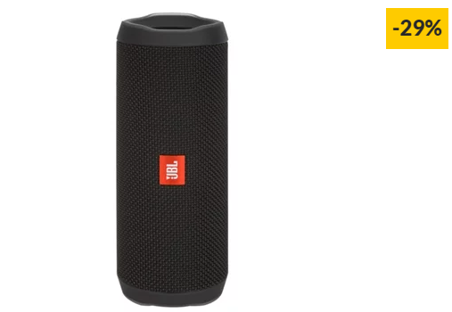 Coluna Bluetooth JBL FLIP4BLK (Preto – 16 W – Autonomia: Até 12 horas)