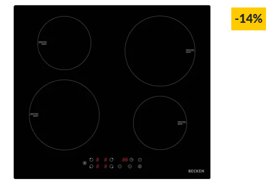 Placa de Indução BECKEN BIH3300 (Elétrica – 59 cm – Preto)