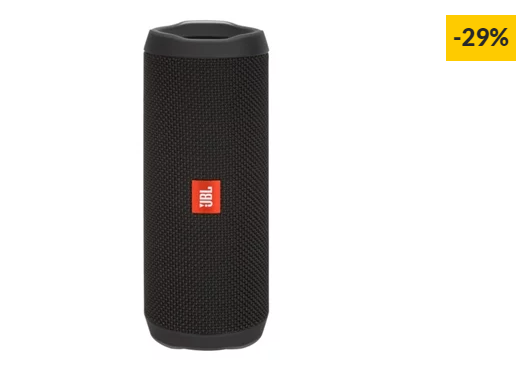 Coluna Bluetooth JBL FLIP4BLK (Preto – 16 W – Autonomia: Até 12 horas)