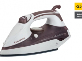 Ferro a Vapor TAURUS Atlantis 2400 (Jato vapor: 90 g/min – Base: Cerâmica)