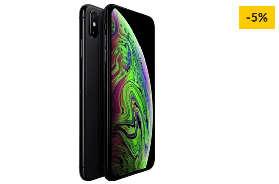 iPhone XS Max APPLE (6.5” – 4 GB – 64 GB – Cinzento Sideral)