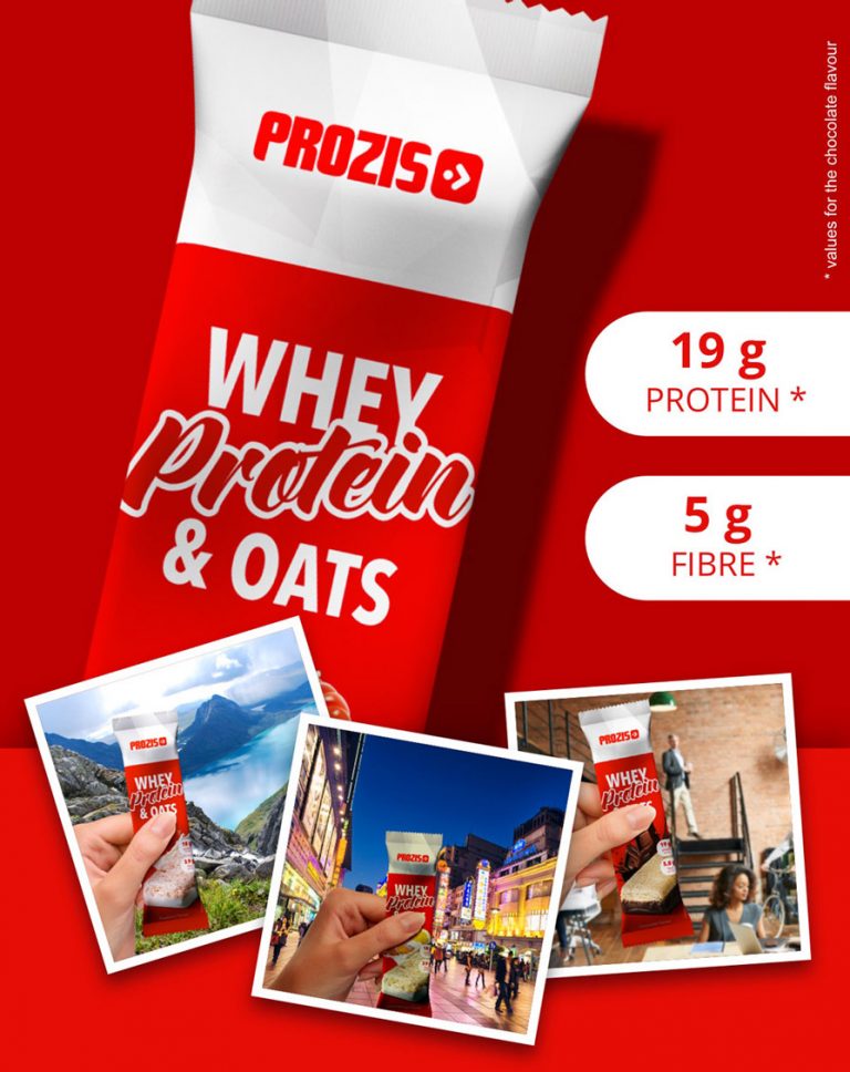 12 x Whey Protein & Oats 80 g