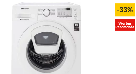 Máquina de Lavar Roupa SAMSUNG AddWash