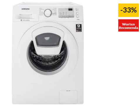 Máquina de Lavar Roupa SAMSUNG AddWash