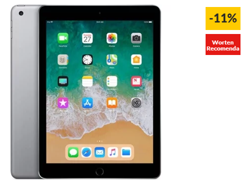 iPad APPLE Cinzento Sideral – MR7F2TY/A