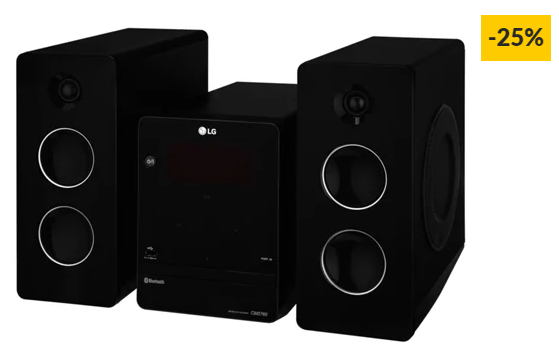 Aparelhagem Hi-Fi LG CM2760